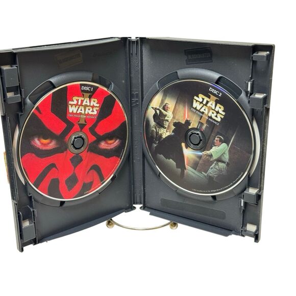 Star Wars 1 The Phantom Menace DVD - Digitally Mastered THX Widescreen 2005 - Picture 3 of 4